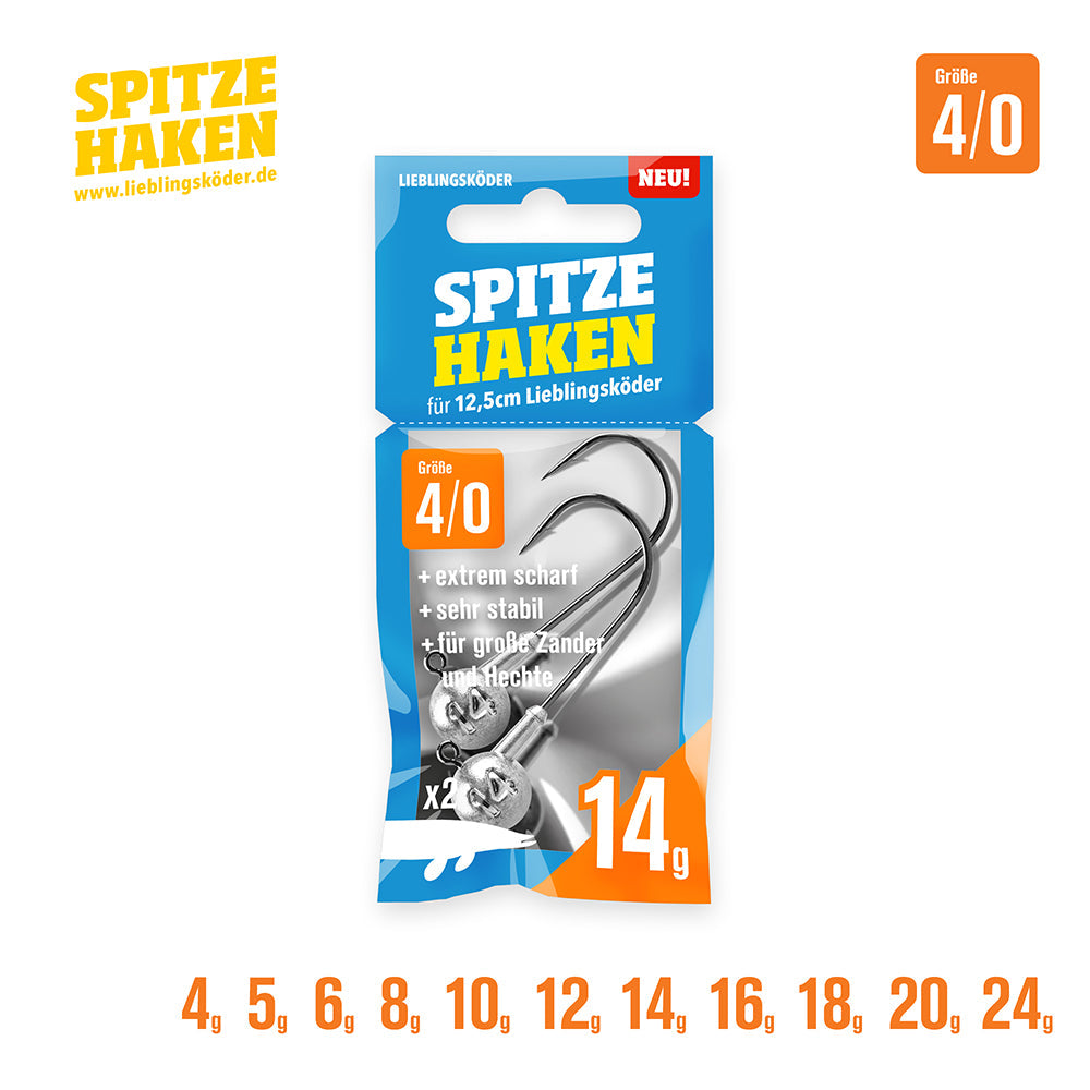 Lieblingsköder Spitze Haken 4/0 bij snoekenbaars.nl