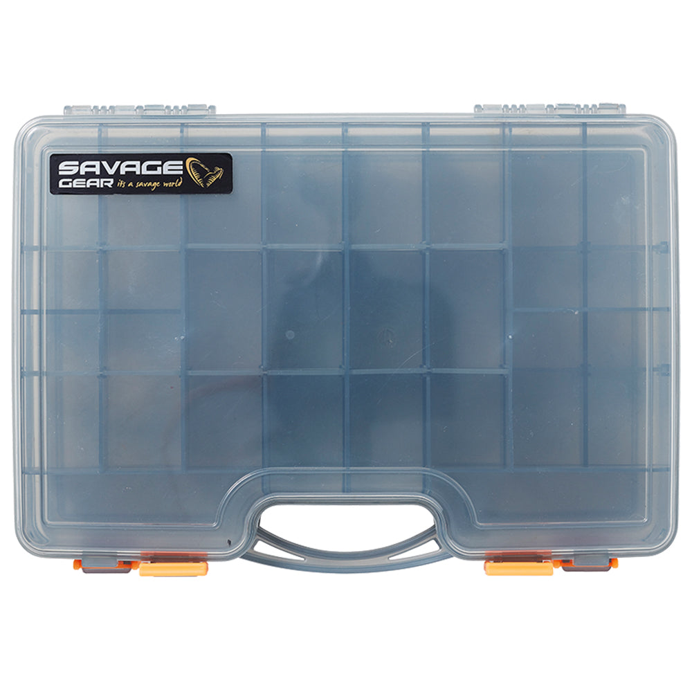 Savage Gear Lure Box 2 Sided / Smoke bij snoekenbaars.nl