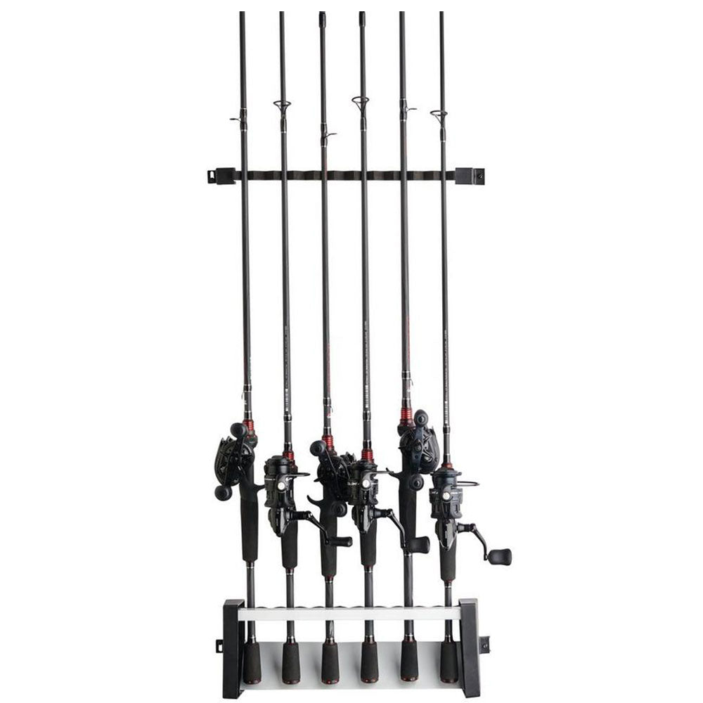 Abu Garcia Vertical 11 Rod Rack / hengelstandaard bij snoekenbaars.nl