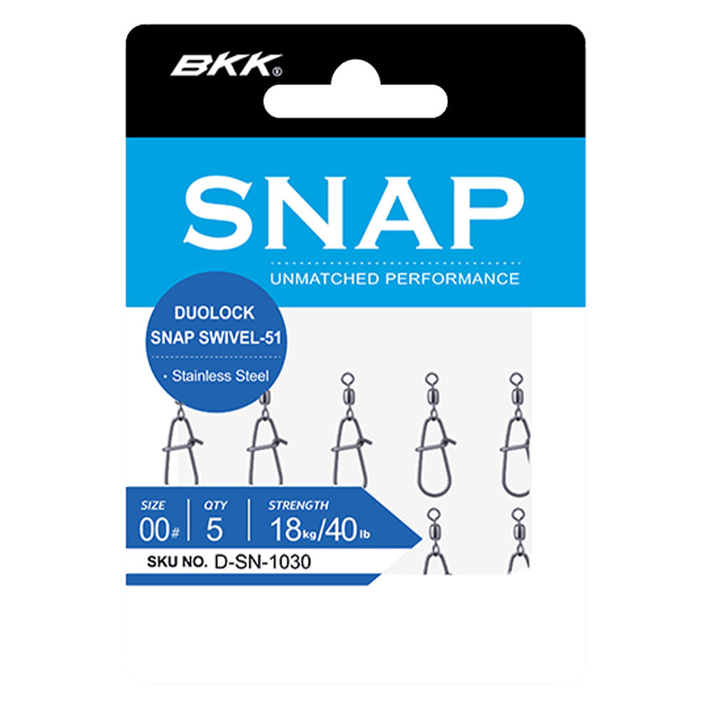 BKK Duolock Snap Swivel-51 bij snoekenbaars.nl