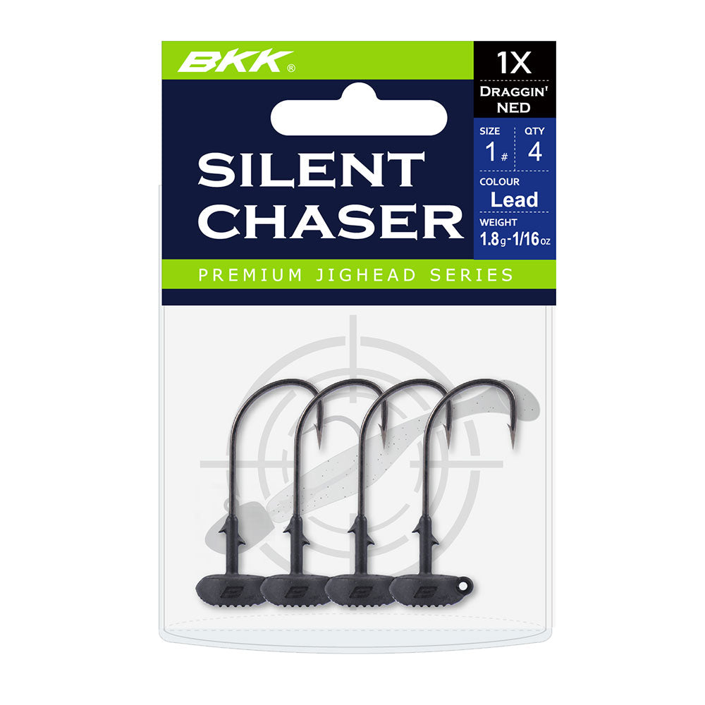 BKK Silent Chaser Draggin' Ned Jighead bij snoekenbaars.nl