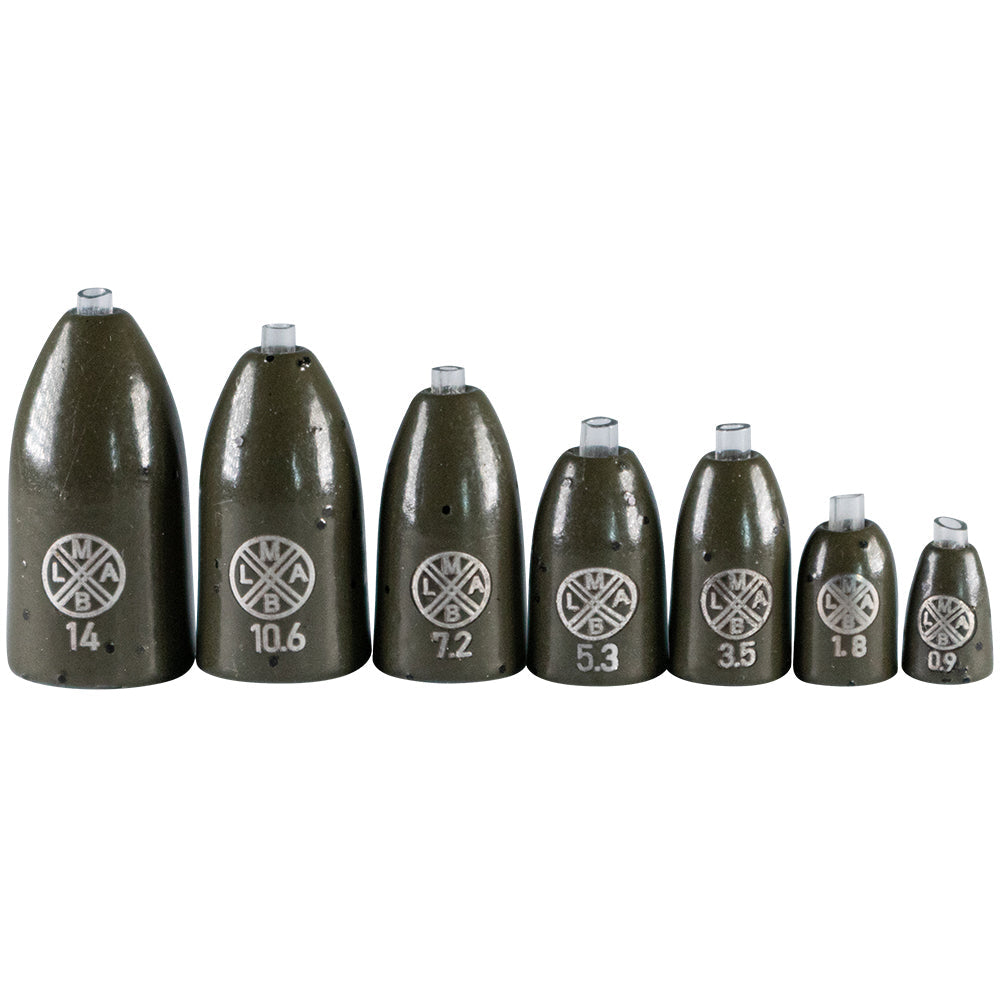 LMAB Tungsten Bullet Weight bij snoekenbaars.nl