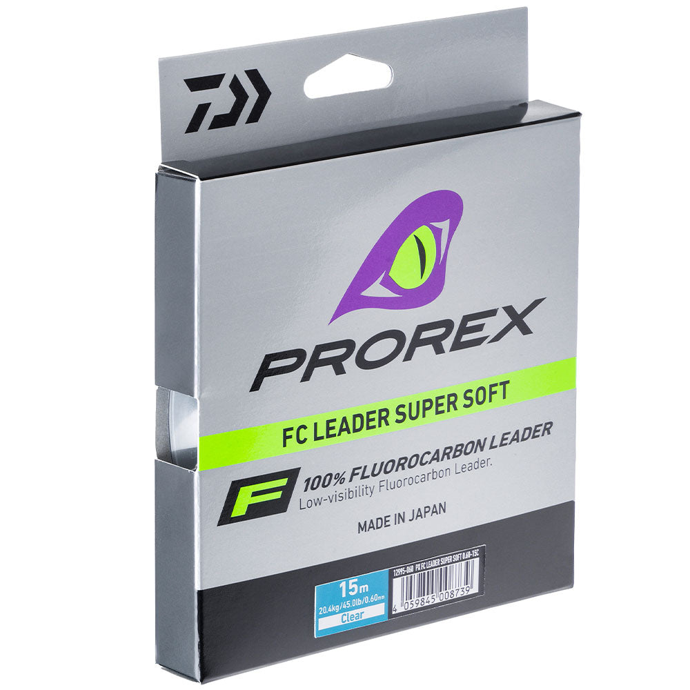 Daiwa Prorex FC Leader Super Soft / 50 m bij snoekenbaars.nl