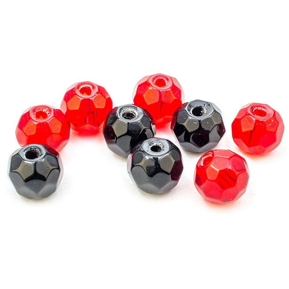 Darts SBS Facetteerde Glass Beads Mix bij snoekenbaars.nl