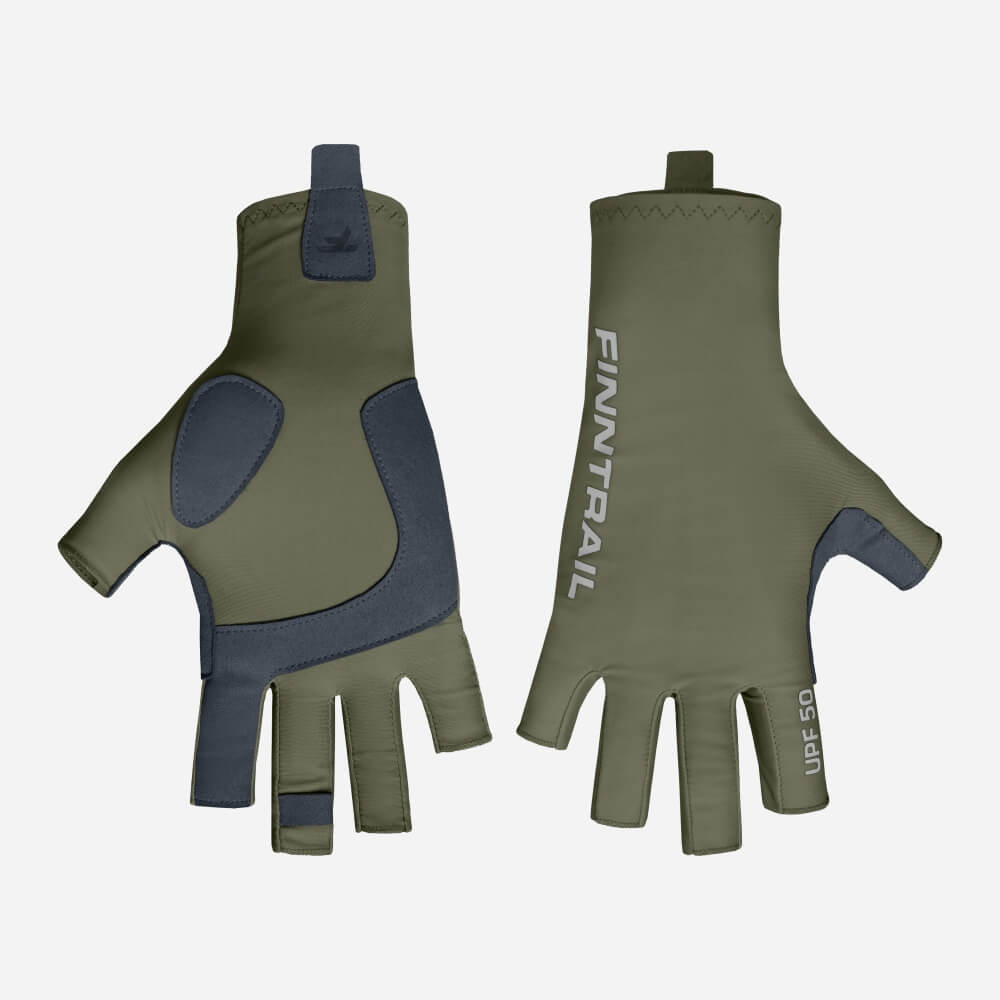 Finntrail Gloves Wave (Khaki) bij snoekenbaars.nl