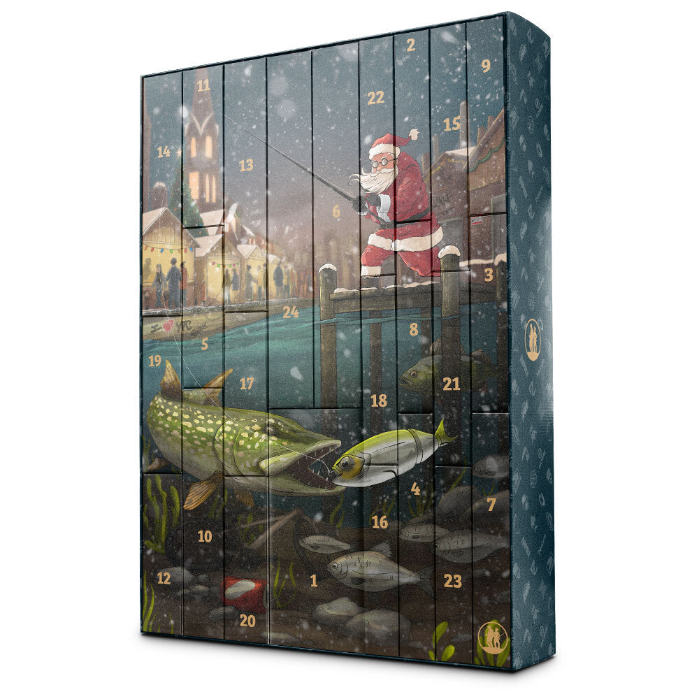 Hecht & Barsch Hengelsport-adventskalender 2026 bij snoekenbaars.nl