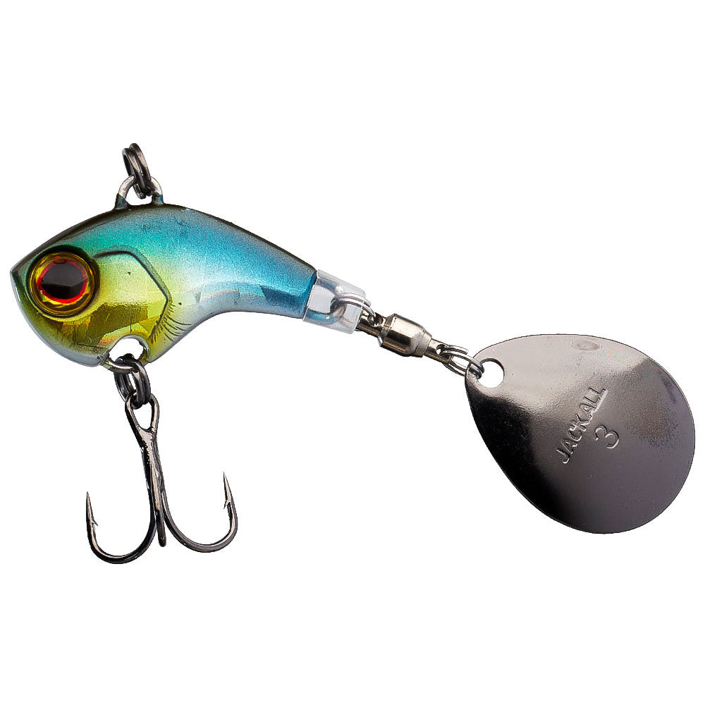Jackall Deracoup 21 g / 3/4 oz / Jig-Spinner bij snoekenbaars.nl