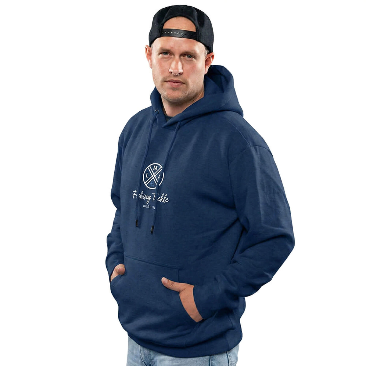LMAB Great Story (Hoodie) 'Navy Blauw' bij snoekenbaars.nl