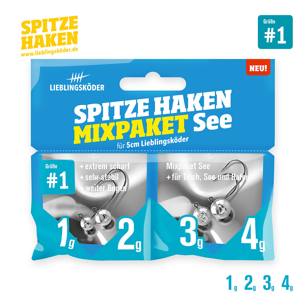 Lieblingsköder Spitze Haken Mixpakket bij snoekenbaars.nl