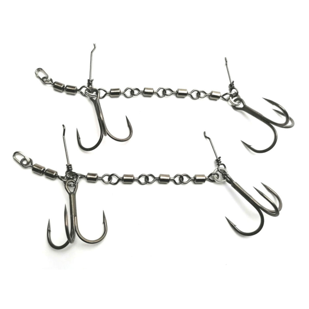 Pikecraft The 4 Swivel Stinger Rig (BKK Spear-21) bij snoekenbaars.nl