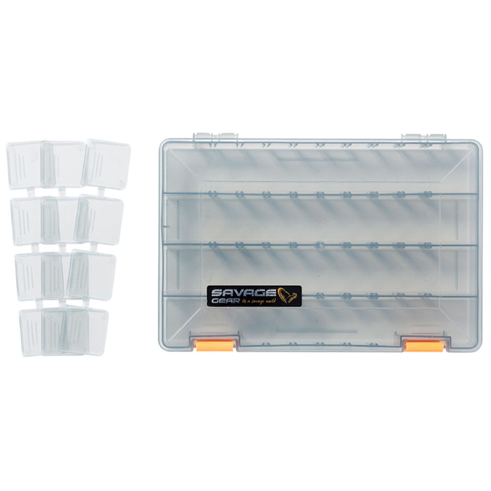 Savage Gear Lure Box 5b / Smoke bij snoekenbaars.nl
