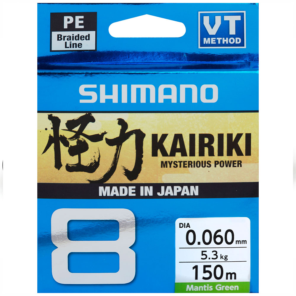 Shimano Kairiki 8 / 150 m bij snoekenbaars.nl