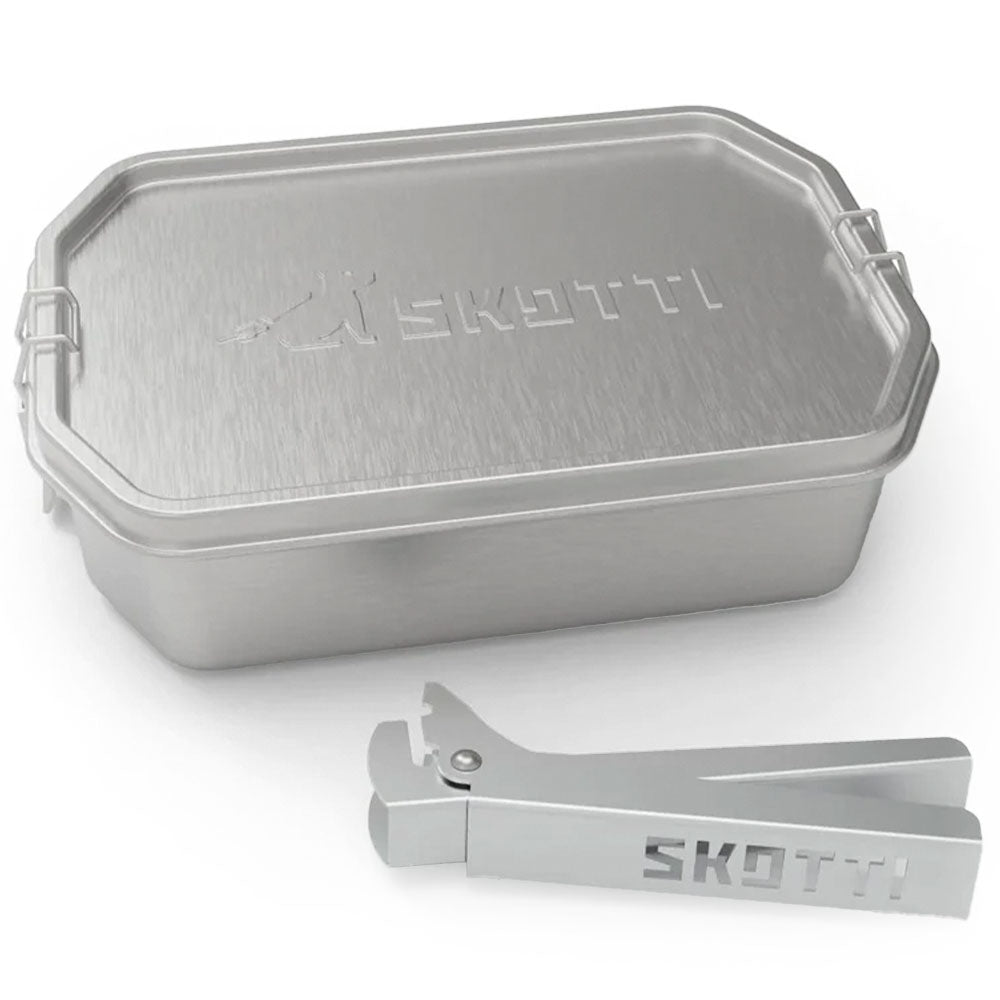 SKOTTI Boks / multifunctionele roestvrijstalen box bij snoekenbaars.nl