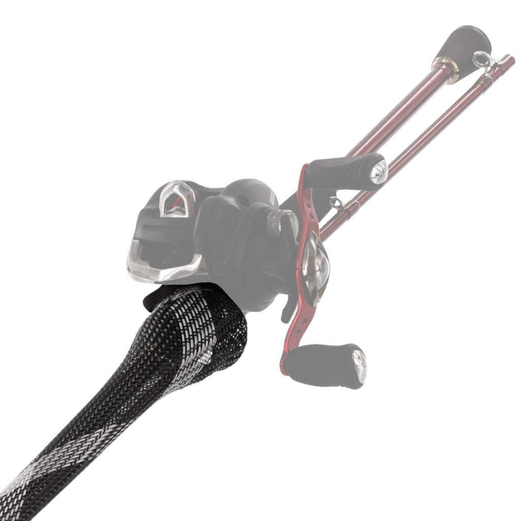 Westin Rod Cover Spin Split 80 cm / 4 cm (Black Red) bij snoekenbaars.nl
