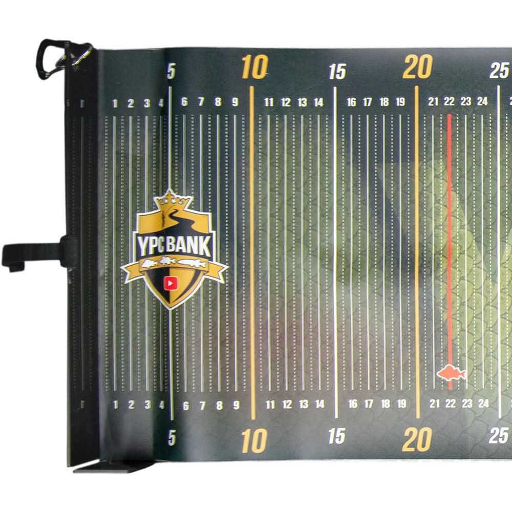 LMAB YPC Measure Mat / Original YouTube Predator Cup 2026 meetlint bij snoekenbaars.nl