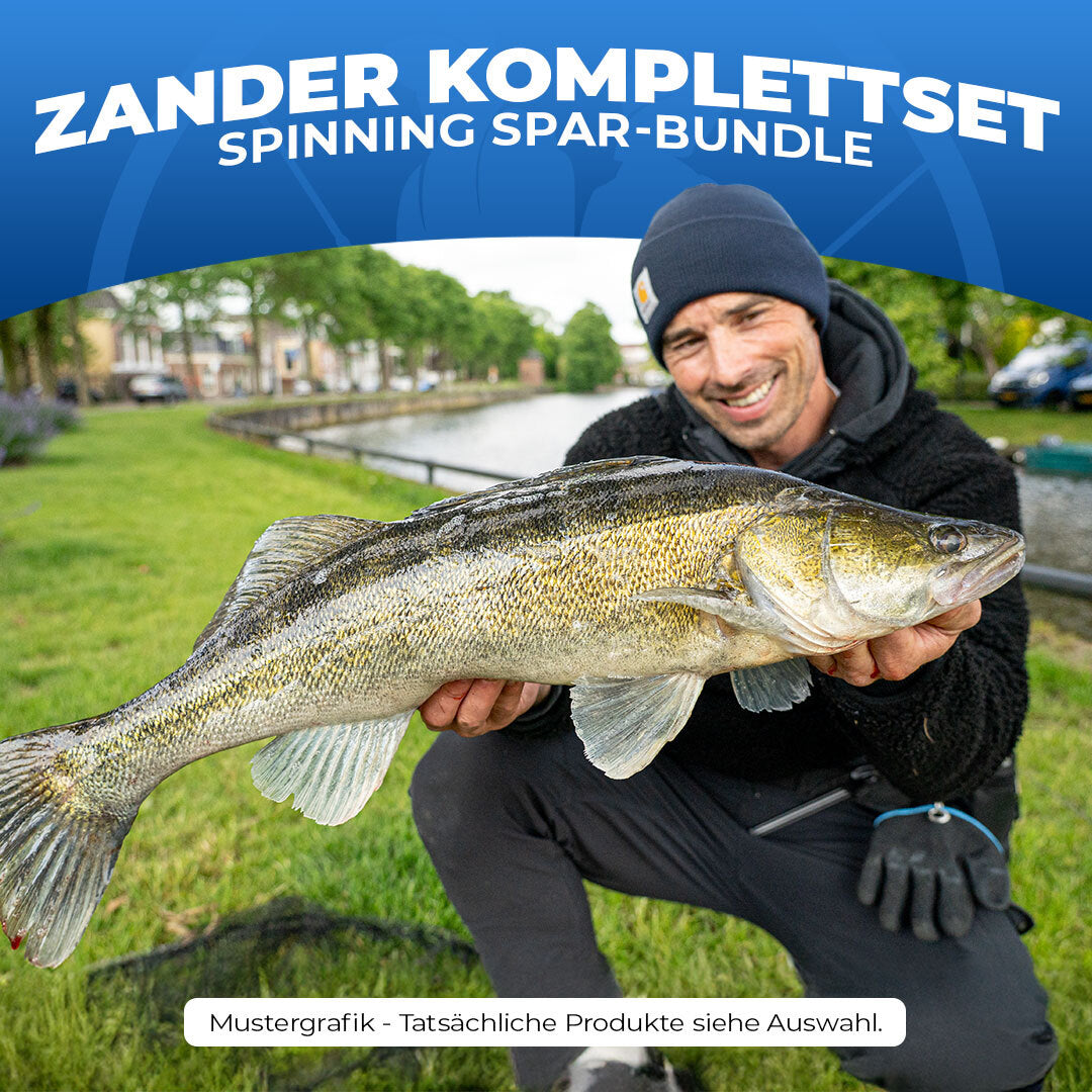 Hecht & Barsch Snoekbaars compleetset spinning | voordeelbundle bij snoekenbaars.nl
