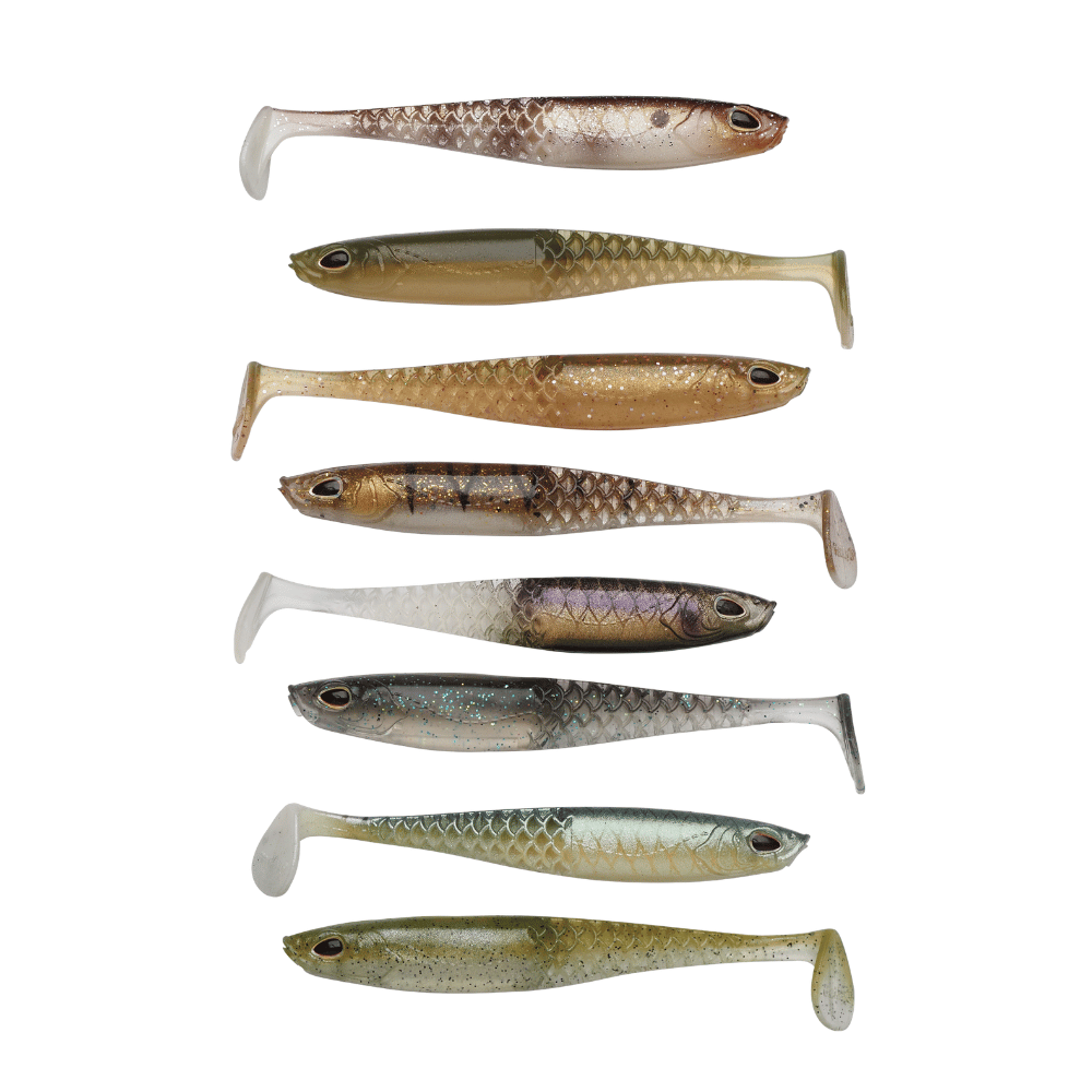 Berkley PowerBait Cullshad Slim Mixpack bij snoekenbaars.nl