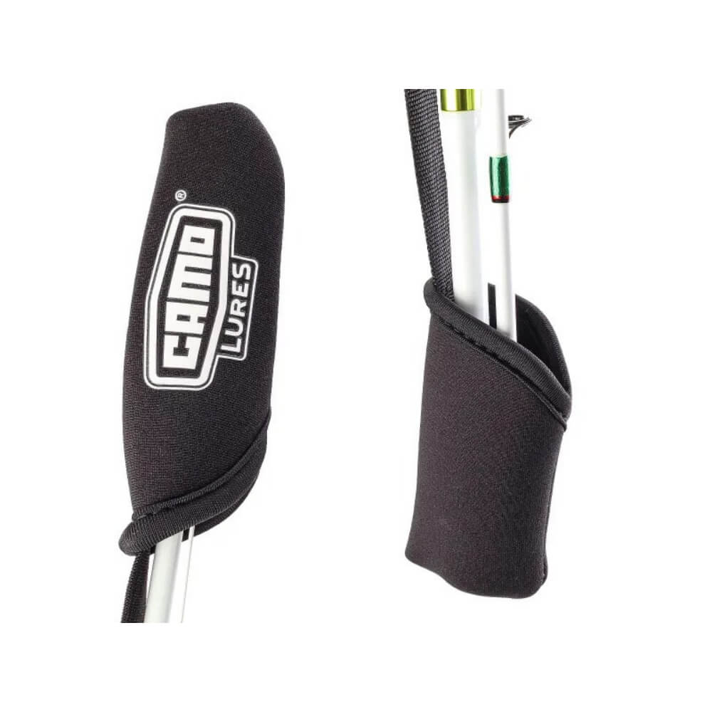 Camo Neoprene Rod Protector (adjustable) bij snoekenbaars.nl