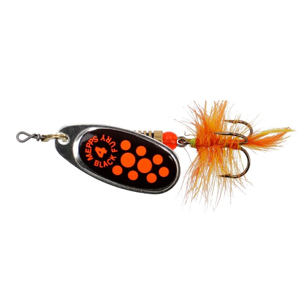 Mepps Black Fury Mouche bij snoekenbaars.nl