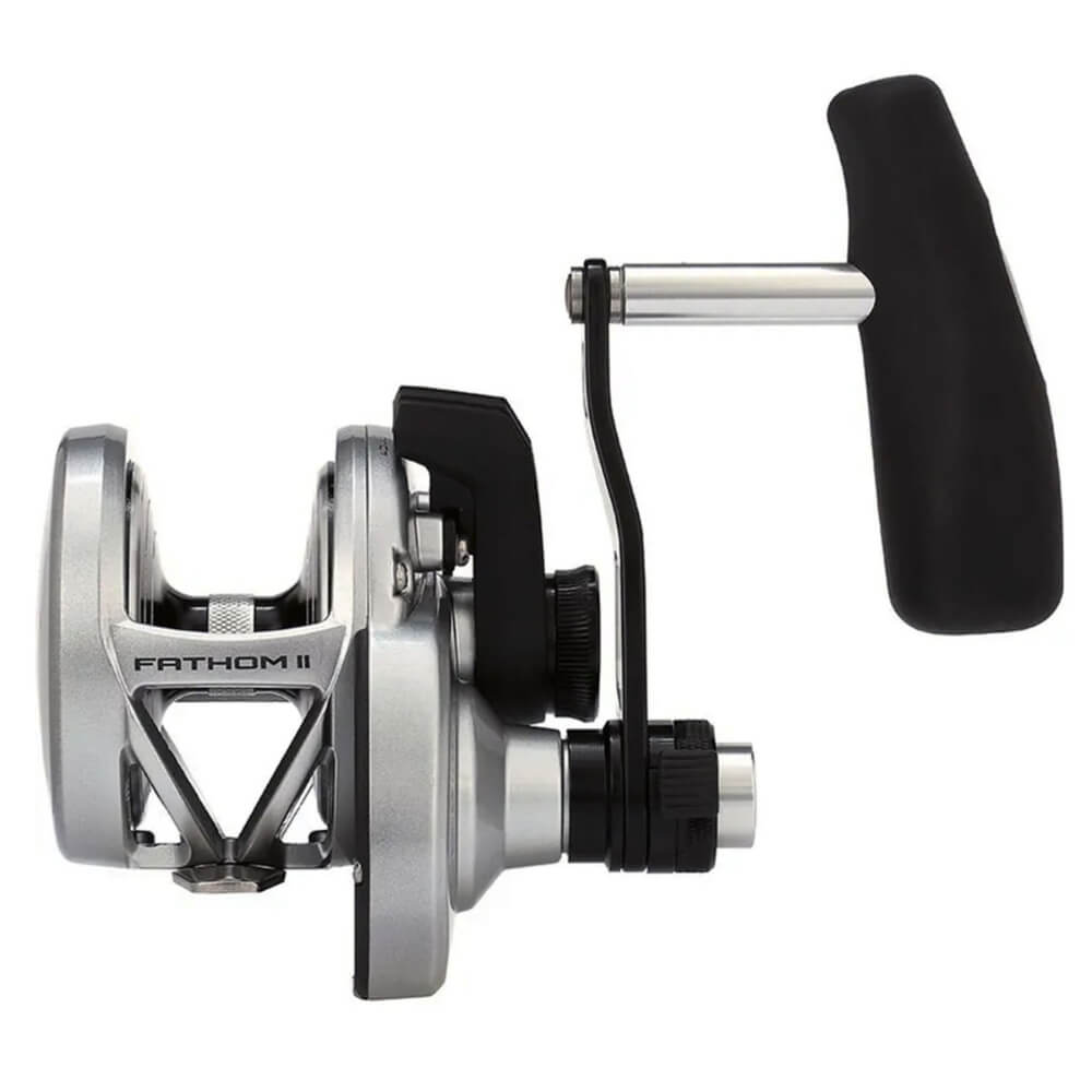 PENN Fathom II Lever Drag 2-Speed Conventional Reel Bent T Handle 15XNLD2 LH bij snoekenbaars.nl