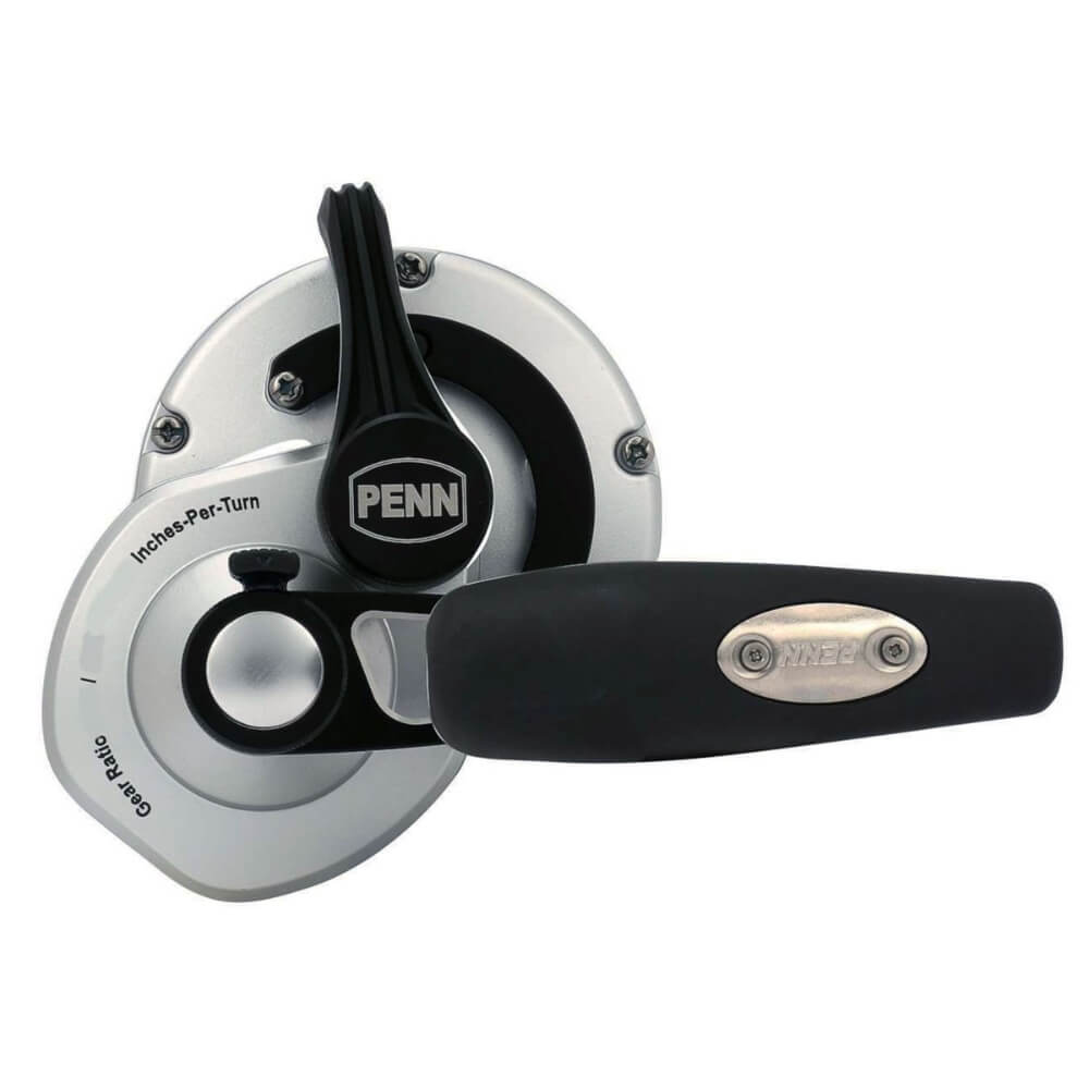 PENN Fathom II Lever Drag 2-Speed Conventional Reel Bent T Handle 15XNLD2 LH bij snoekenbaars.nl