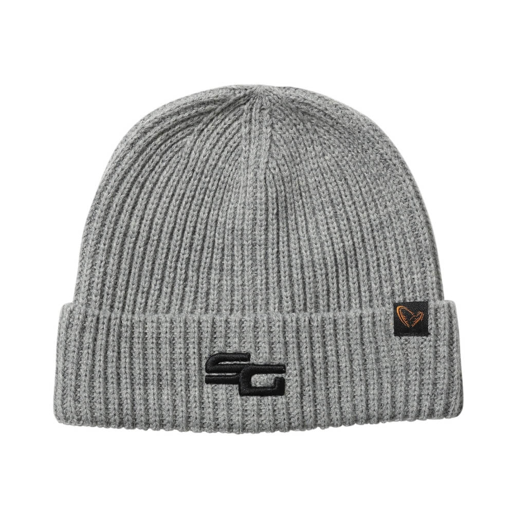 Savage Gear Wool Mix Beanie (Grey) bij snoekenbaars.nl