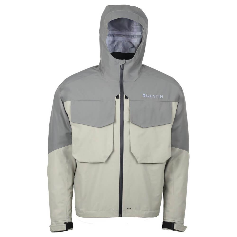 Westin W6 Wading Jacket (Gunmetal) bij snoekenbaars.nl