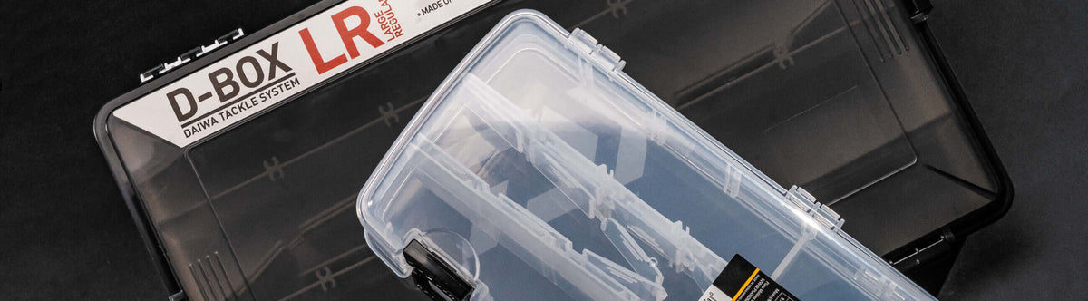Köderboxen und Angelboxen