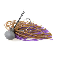 Beoordeling van Anonym voor het product Tungsten Rubber Jig Model II 14 g | 1/2 oz Brown / Purple