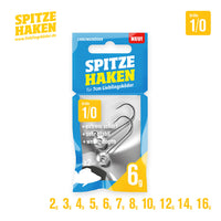 Beoordeling van Anonym voor het product Spitze Haken 1/0 6 g