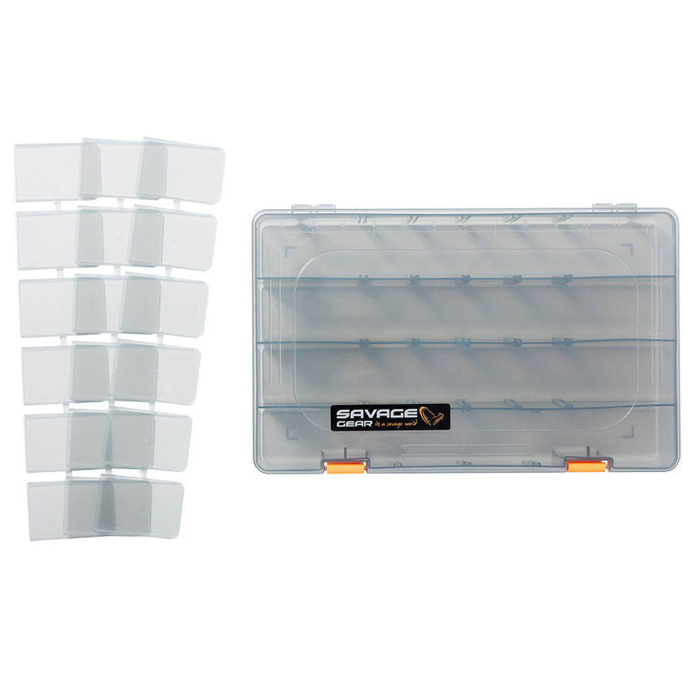 Savage Gear Lure Box 6b / Smoke bij snoekenbaars.nl