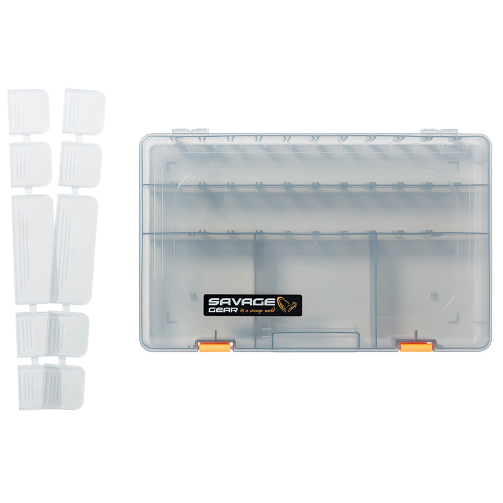Savage Gear Lure Box 6d / Smoke bij snoekenbaars.nl