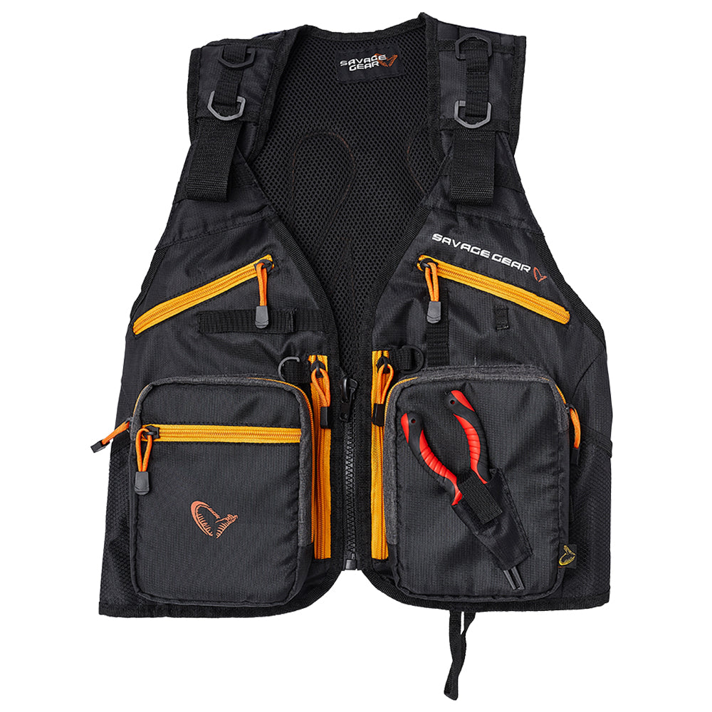 Savage Gear Pro-Tact Spinning Vest One Size (Black) bij snoekenbaars.nl