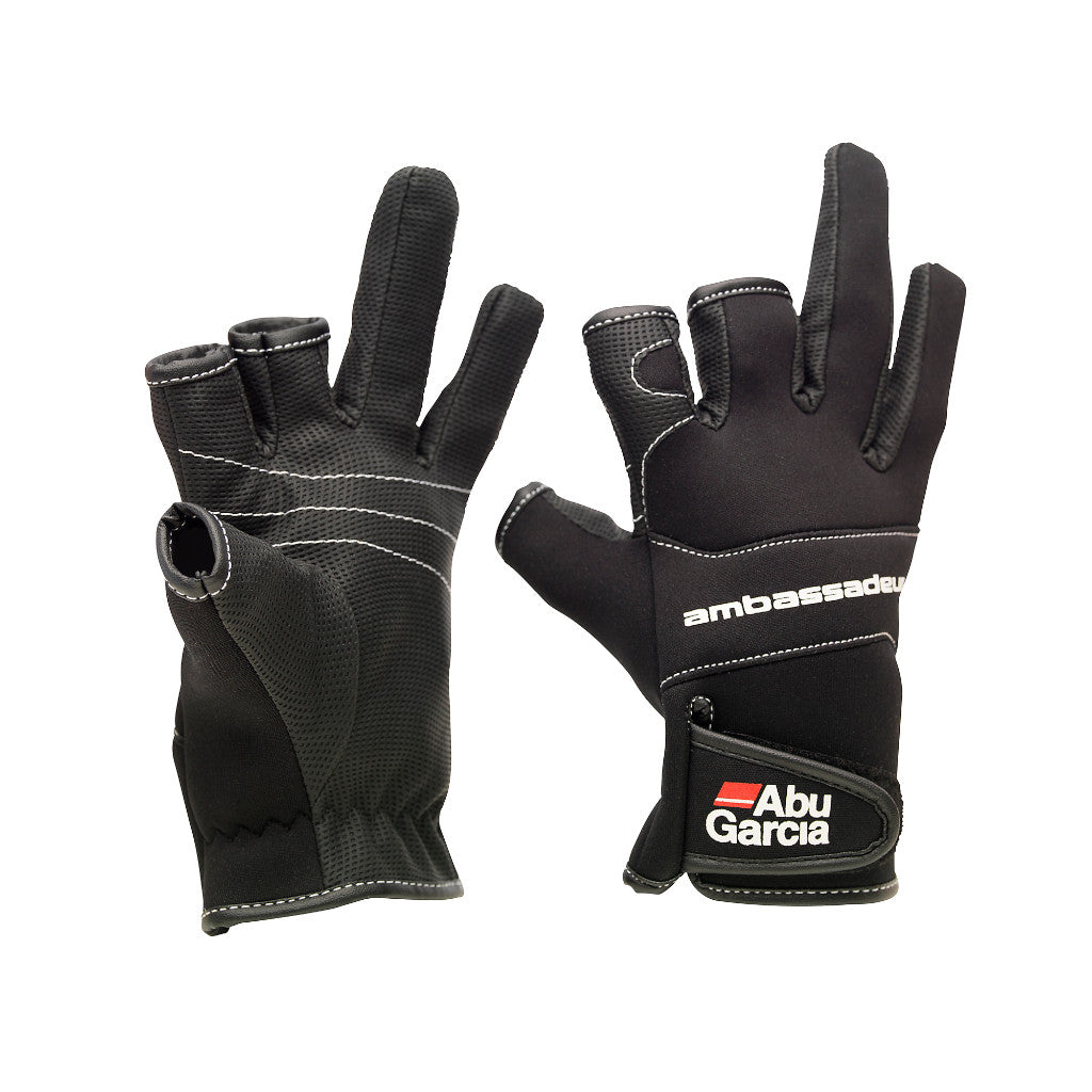 Abu Garcia Stretch Gloves / Handschoenen bij snoekenbaars.nl