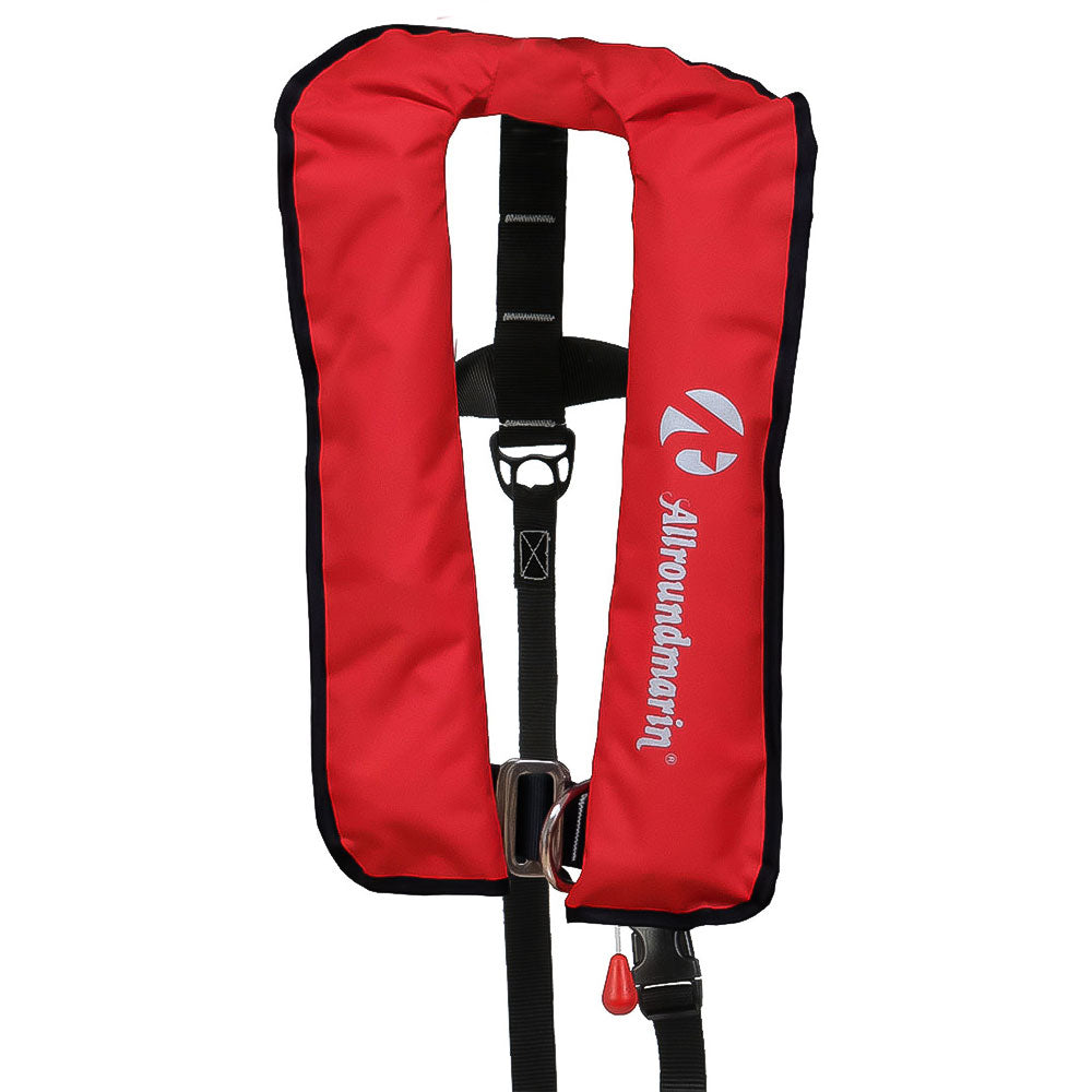 Allroundmarin Automatisch reddingsvest 220 &amp; 300N Lifebelt Harness bij snoekenbaars.nl
