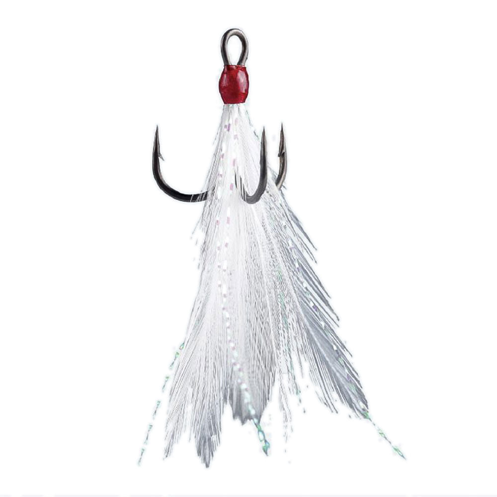 BKK Feathered Spear-21 SS Treble Hook bij snoekenbaars.nl