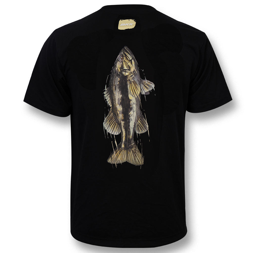 BKK Short Sleeve Casual Shirt Bass (Black) bij snoekenbaars.nl