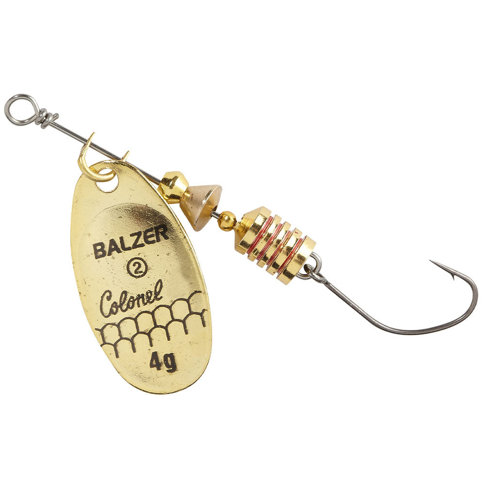 Balzer Colonel Z Spinner met enkele haak bij snoekenbaars.nl