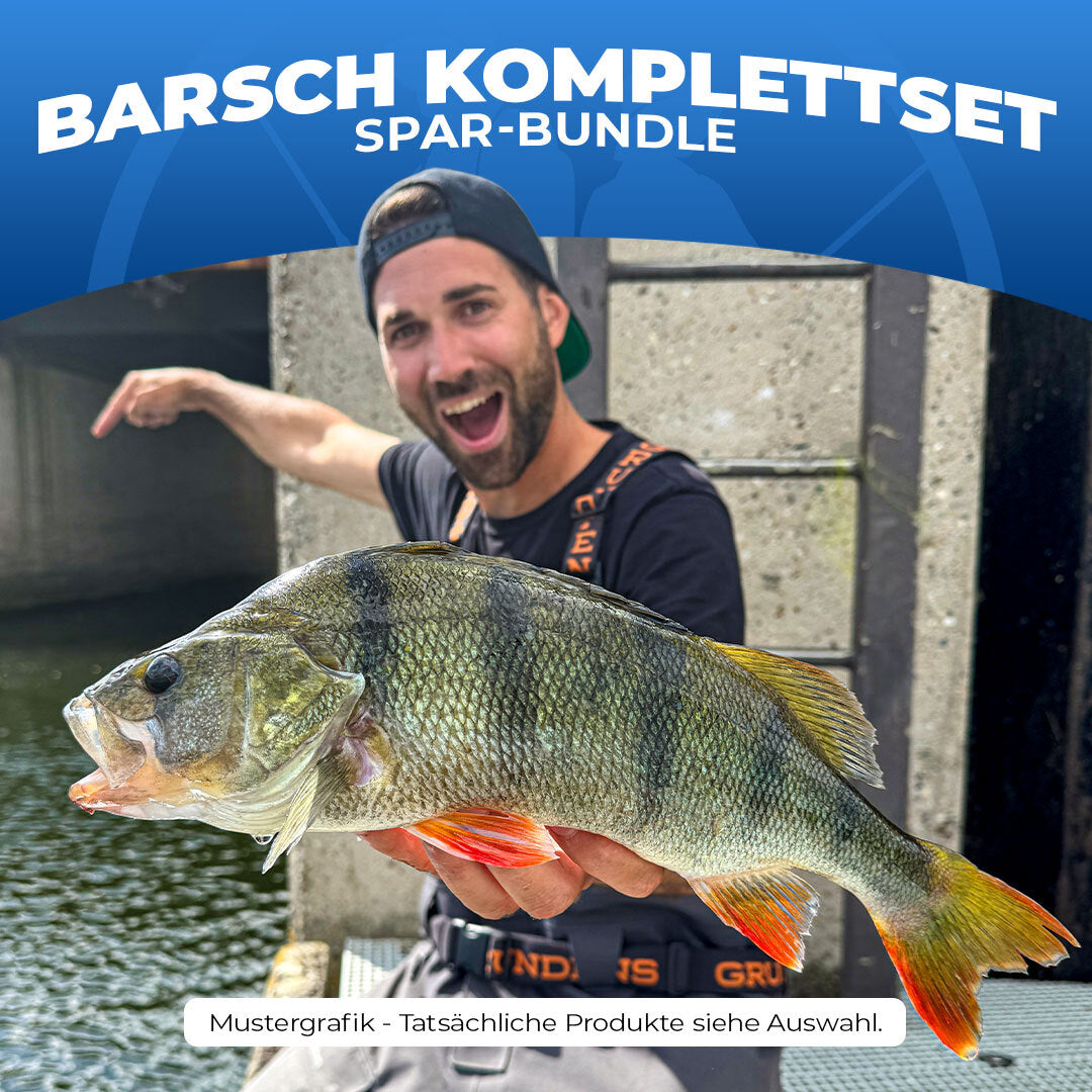 Hecht &amp; Barsch Baars Compleetset Casting | Spar-Bundle bij snoekenbaars.nl