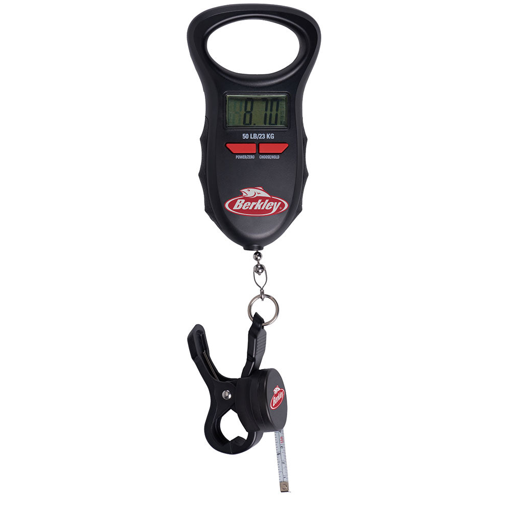 Berkley Digital Fish Scale 50 lb with Tape Measure (1,20 m) bij snoekenbaars.nl