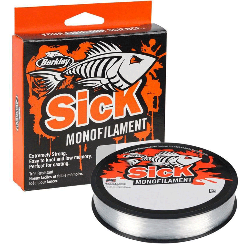 Berkley Sick Monofilament Clear / 300 m bij snoekenbaars.nl