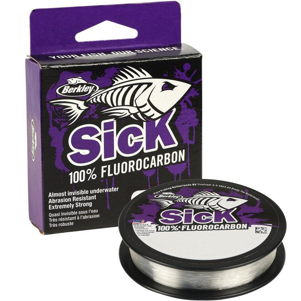 Berkley Sick Fluorocarbon Leader / 50 m bij snoekenbaars.nl