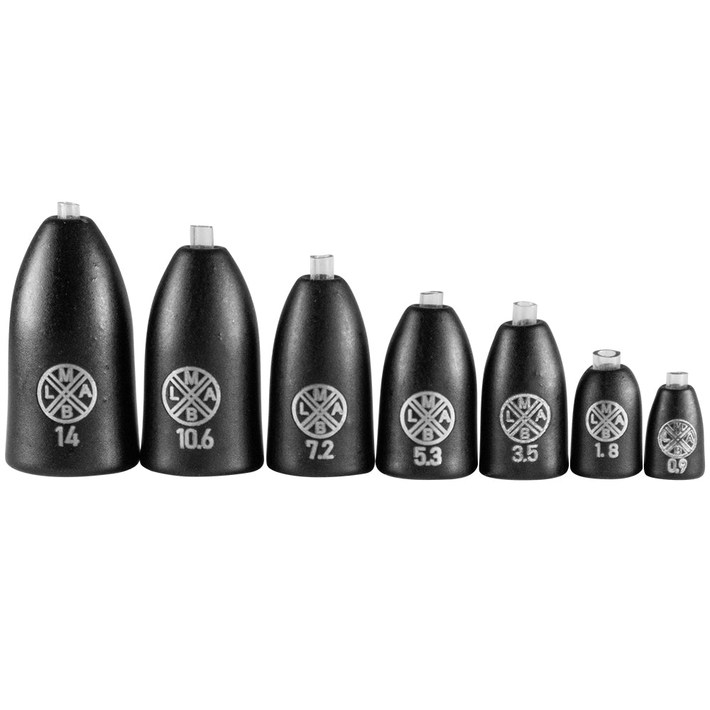 LMAB Tungsten Bullet Weight bij snoekenbaars.nl
