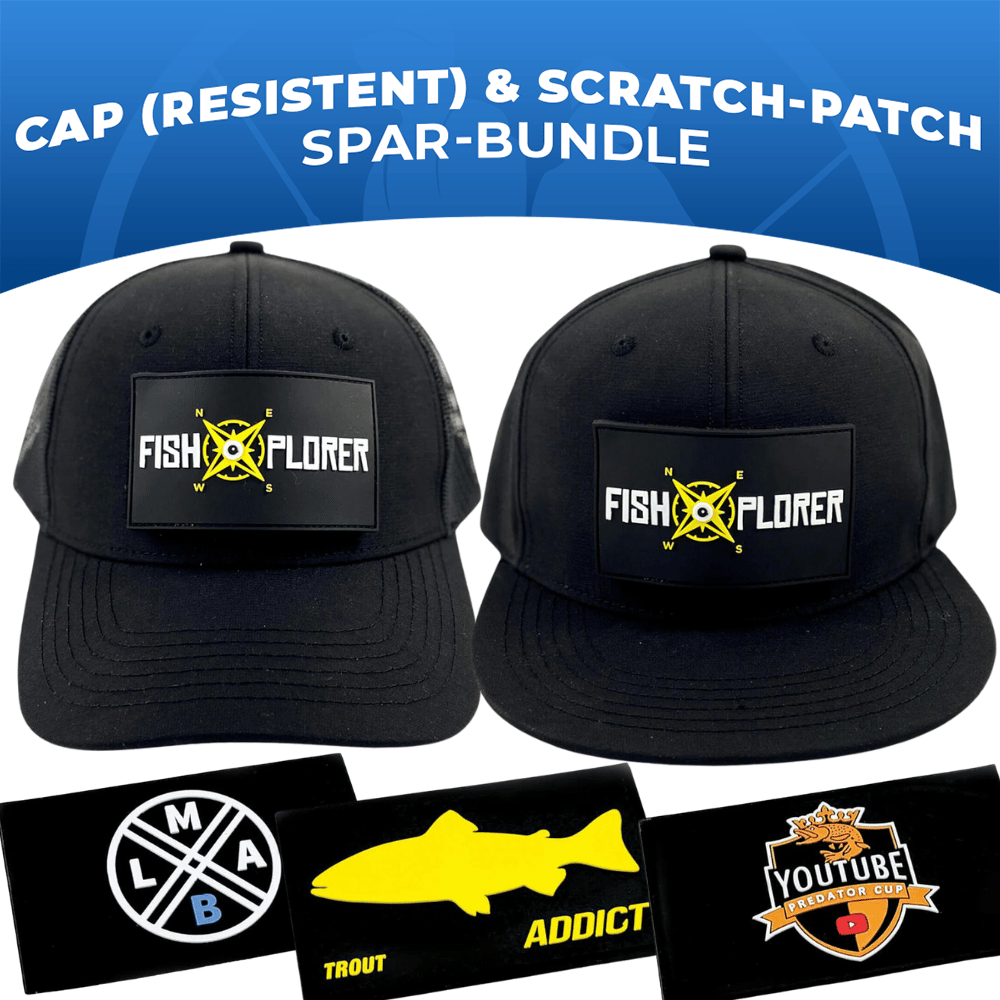 FishXplorer Cap water- &amp; UV-resistent + Scratch-Patch Silicone | Spar-Bundle bij snoekenbaars.nl