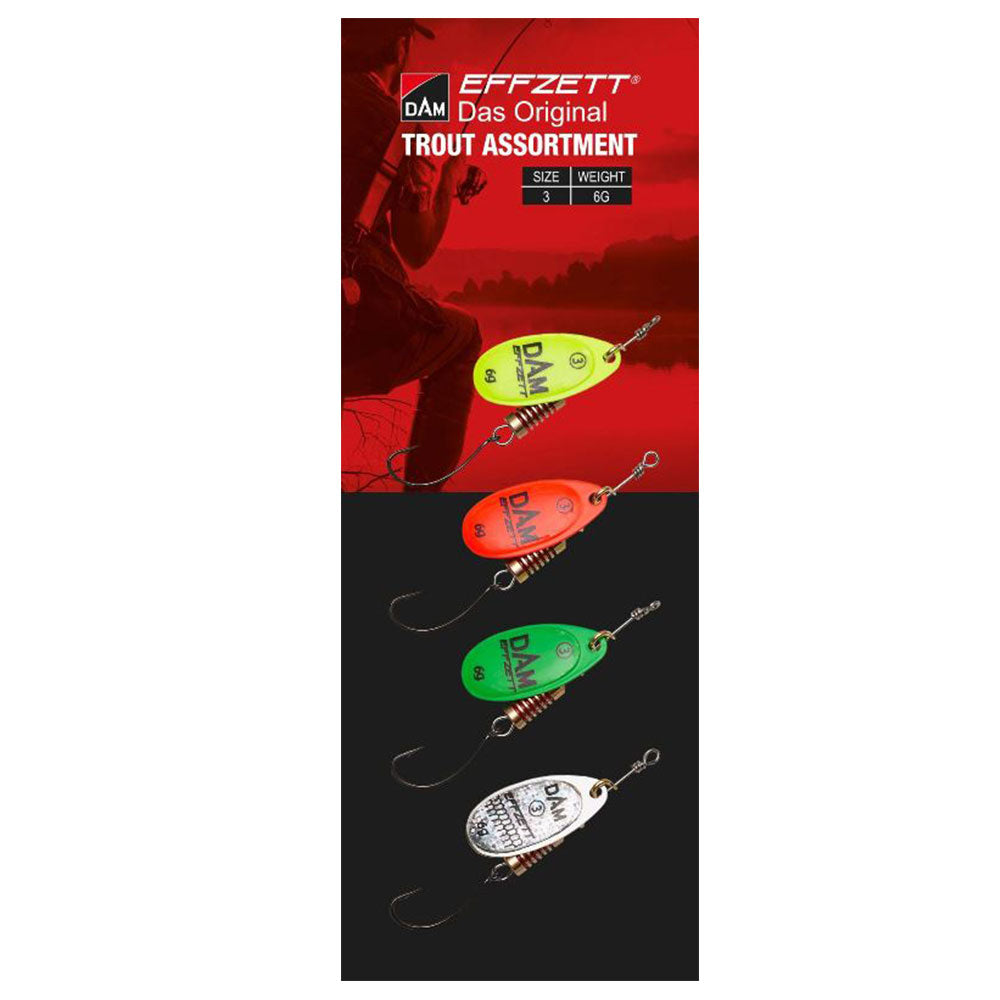 DAM EFFZETT Original Trout Assortment #3 bij snoekenbaars.nl