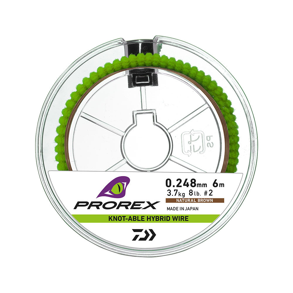 Daiwa Prorex Hybrid Knotable Wire / 6 m bij snoekenbaars.nl