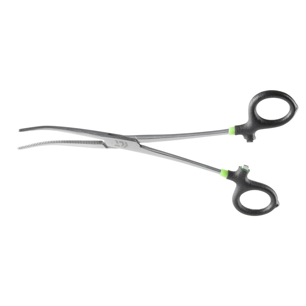 Daiwa Prorex onthaaktang gebogen bij snoekenbaars.nl