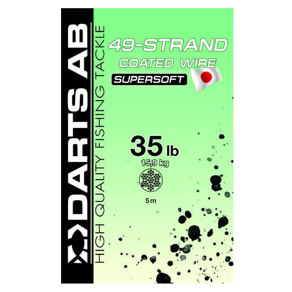 Darts AB 49-Strand Coated Wire / 5 m bij snoekenbaars.nl