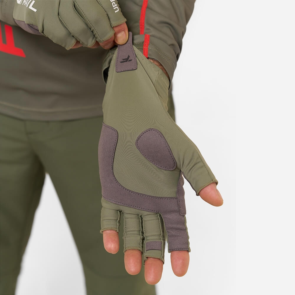 Finntrail Gloves Wave (Khaki) bij snoekenbaars.nl