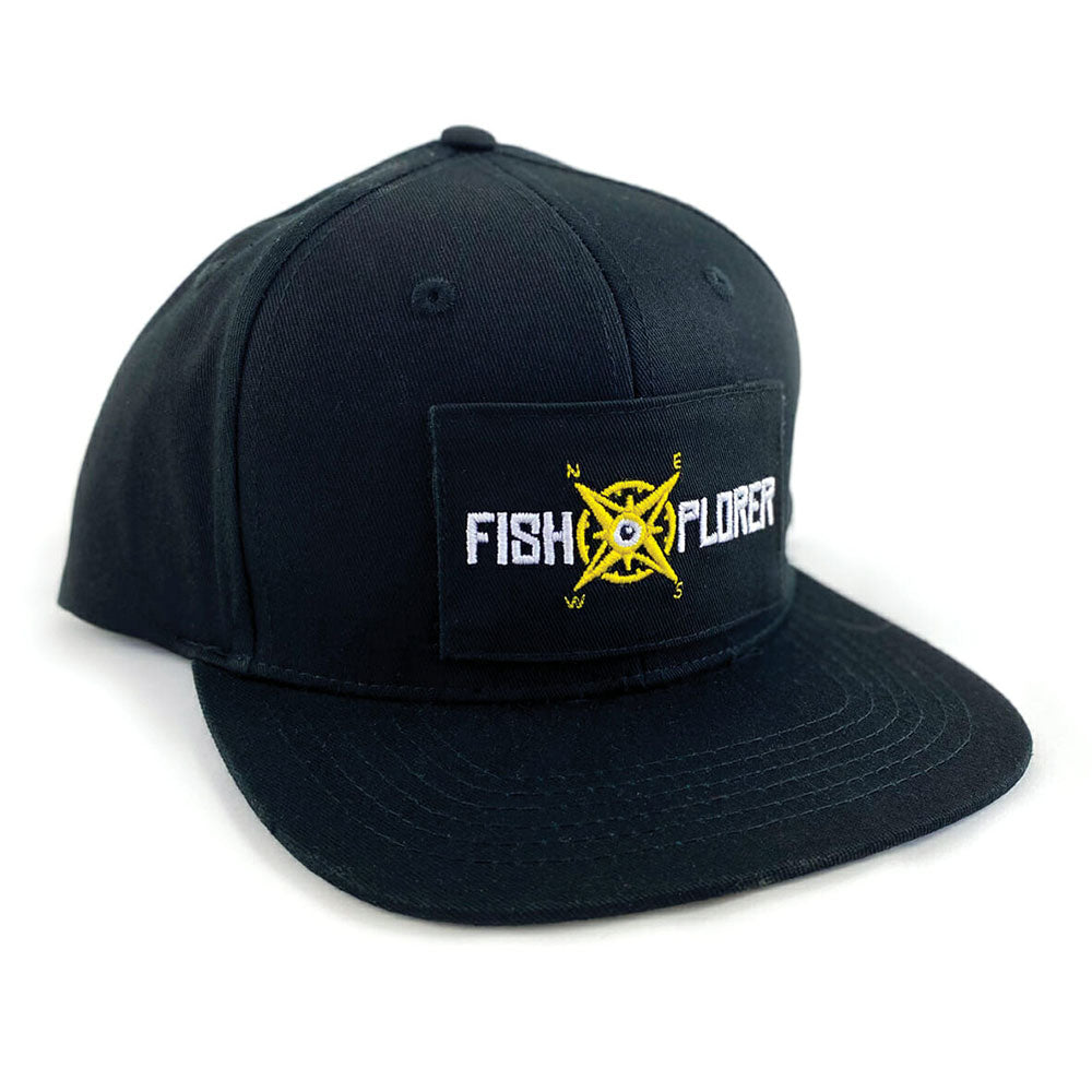 FishXplorer Snapback Cap bij snoekenbaars.nl